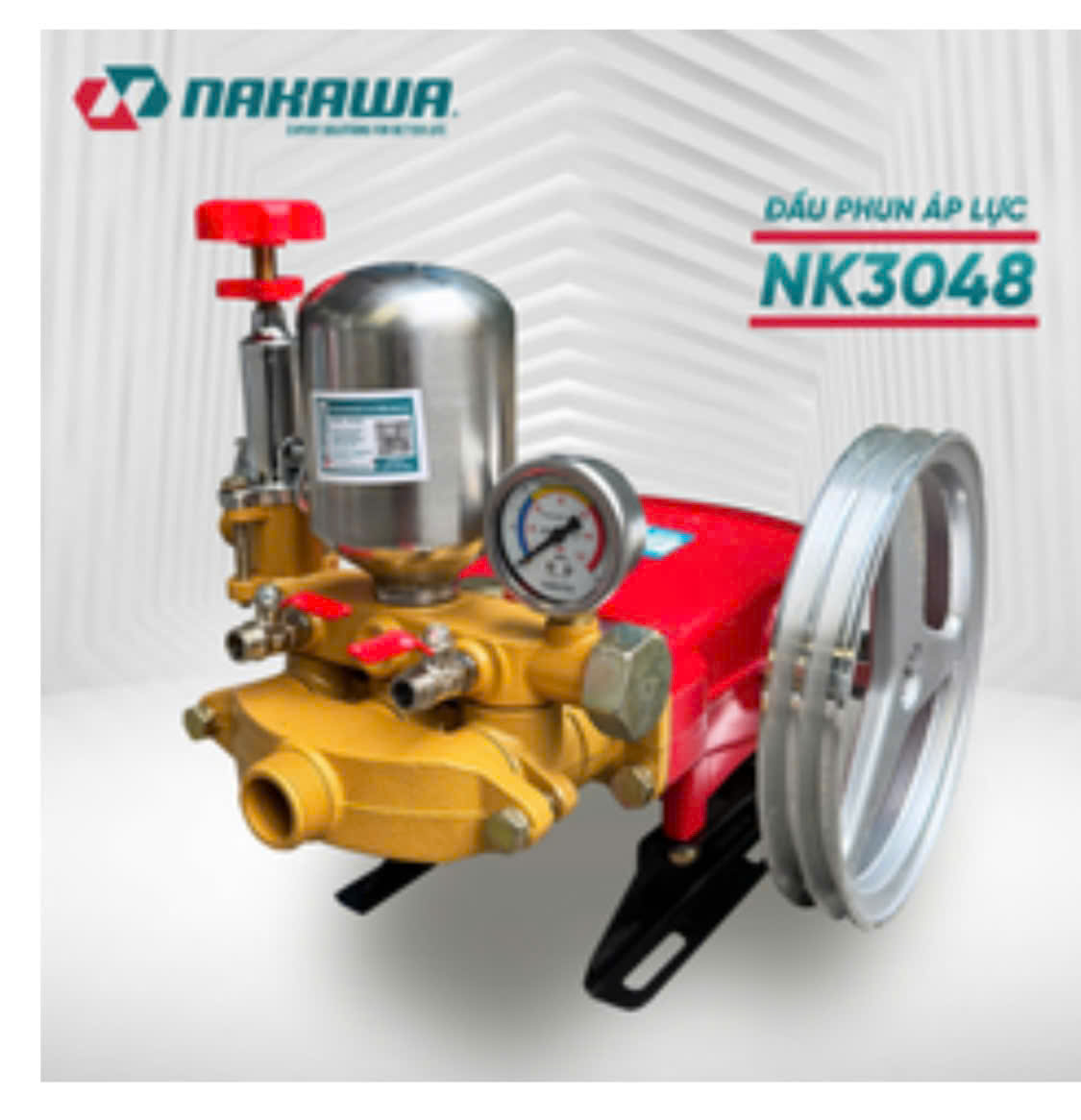 Đầu Xịt Áp Lực Cao Áp Nakawa NK-3048 (3HP) - Ảnh 2